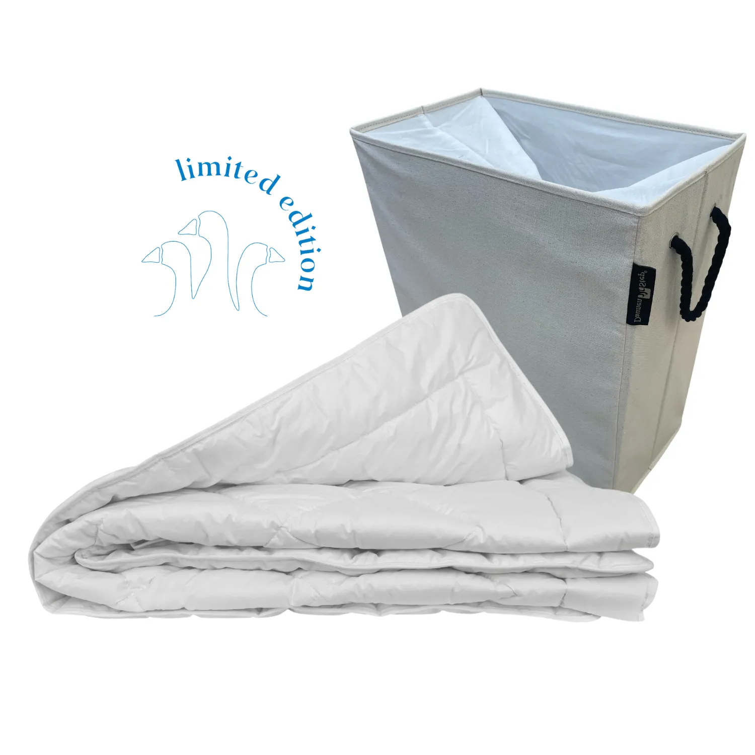 Duvet in natural fibres CottonStep with Laundry Bag