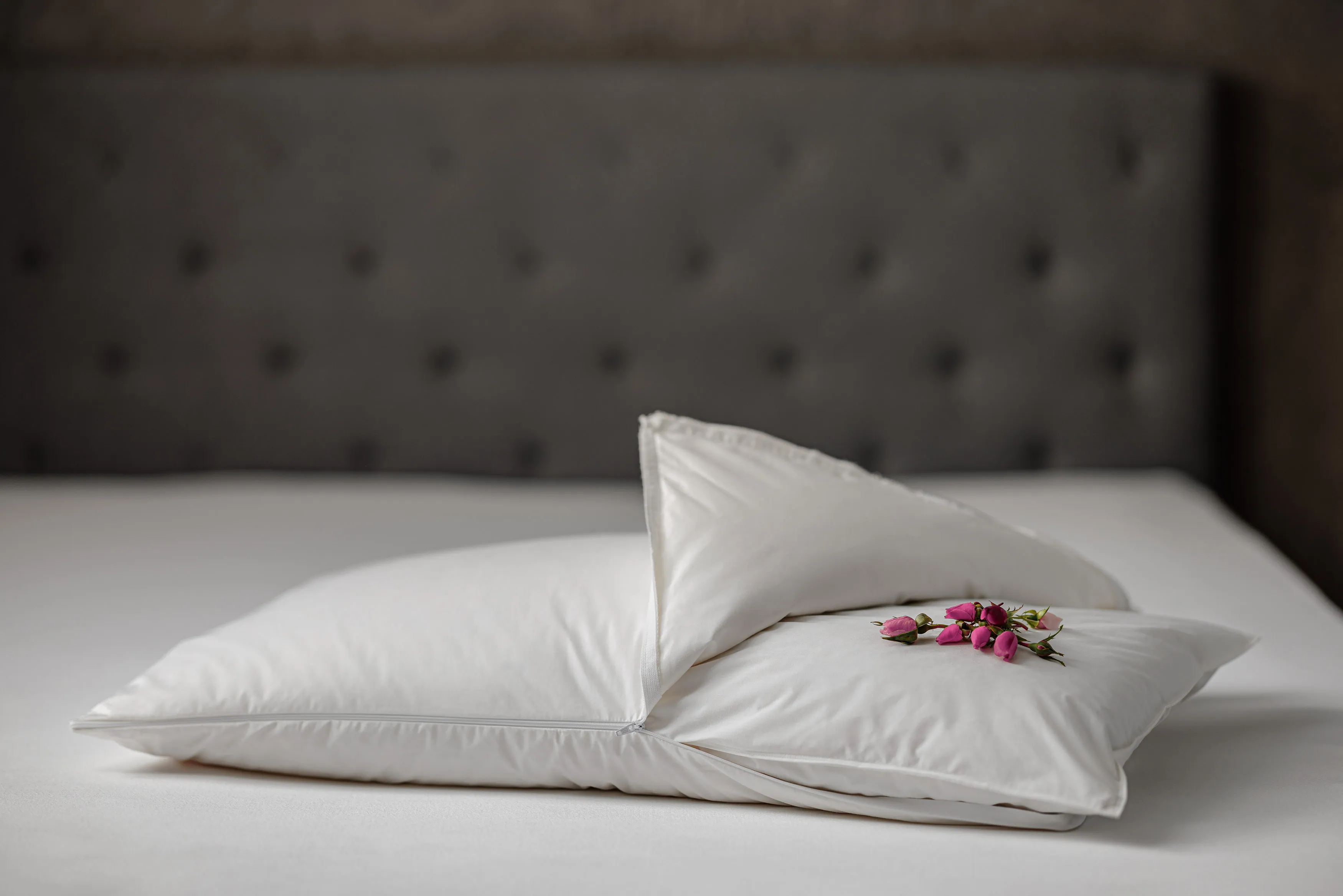 Pillow with inner core Perla Rosa