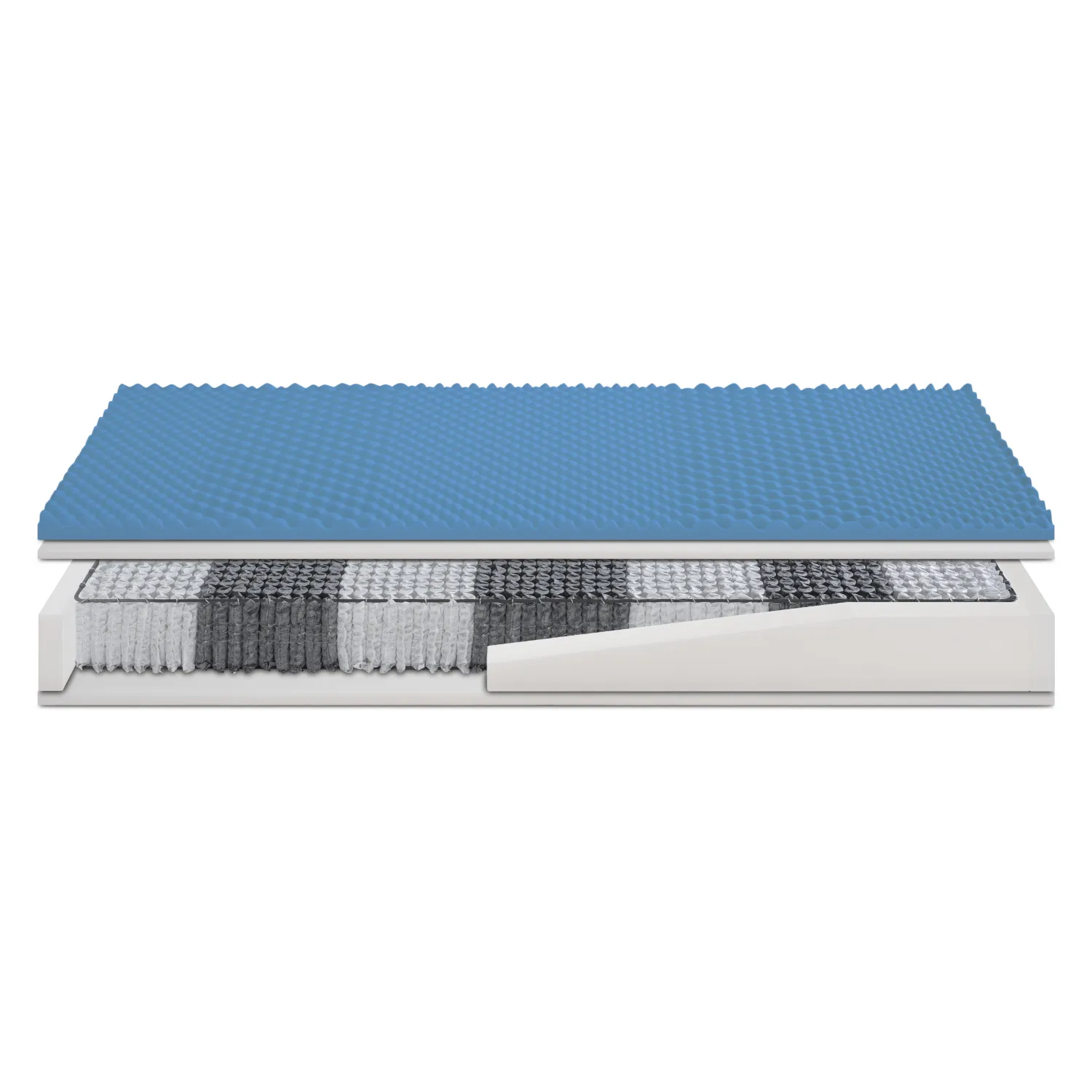 Mattress Deluxe with Pocket Springs and Double Memory