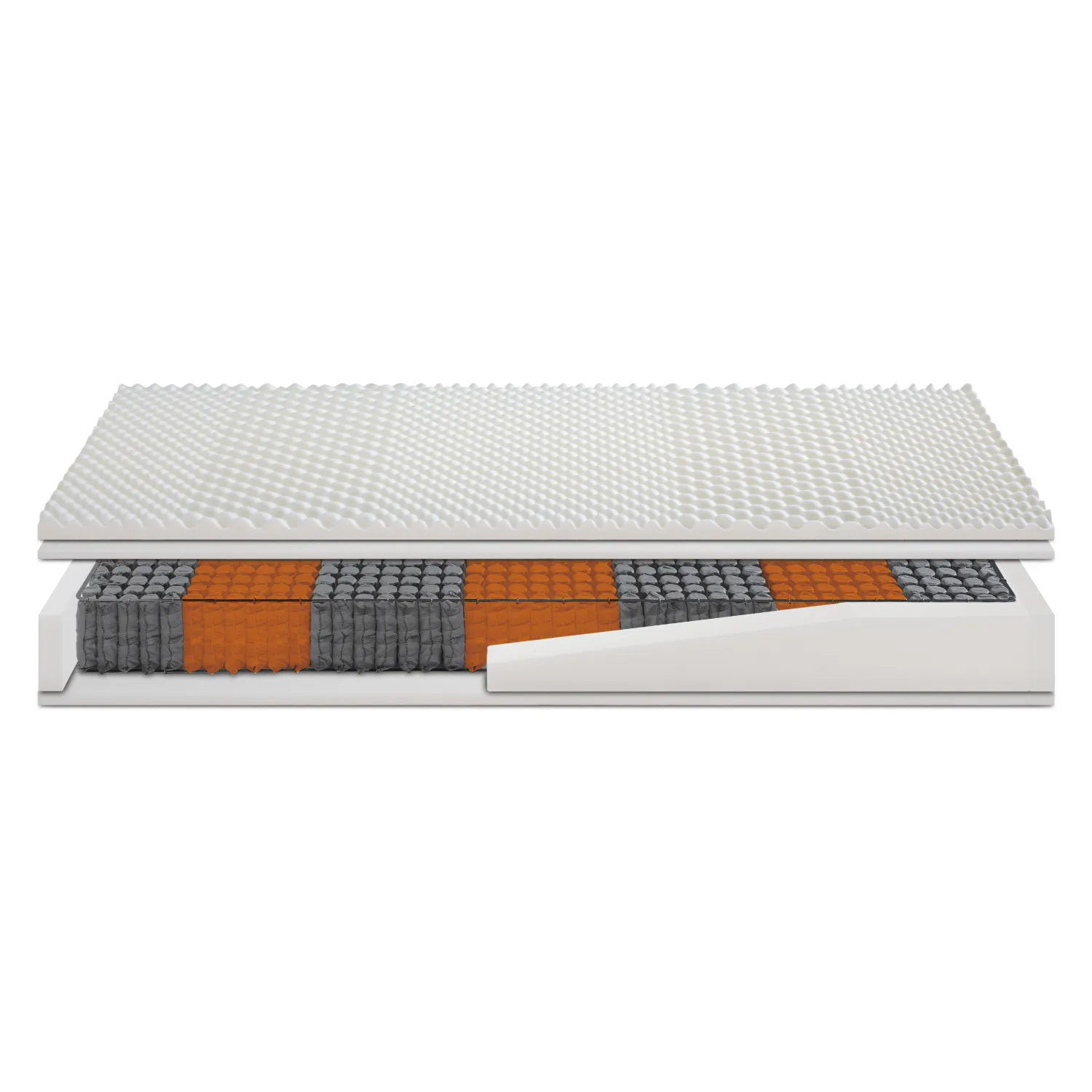 Mattress Premium with Micro-Springs and Cachemire